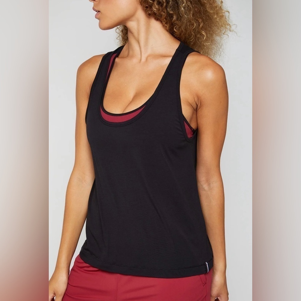 NWT Four Laps Surge Tank in Black Sz XXL